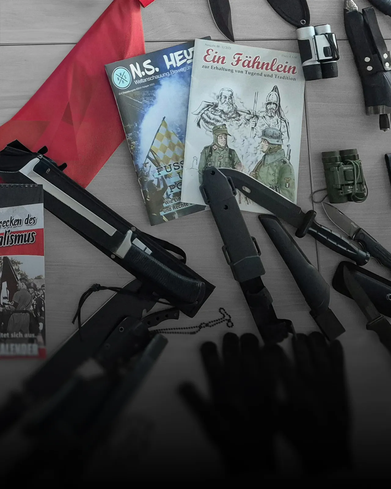 Polizei durchsucht Wohnungen mutmaßlicher Rechtsextremisten