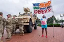Trump says he will patrol streets of Washington DC with troops