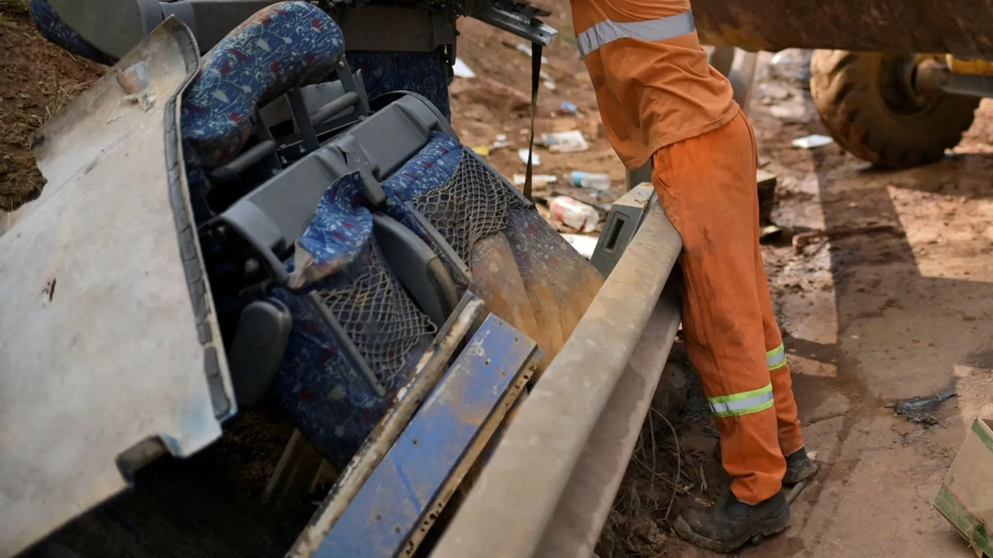 Benin bus accident death toll climbs to 37