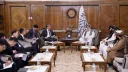 دیدار نخست‌وزیر اداره طالبان با وزیر امور خارجه چین در کابل