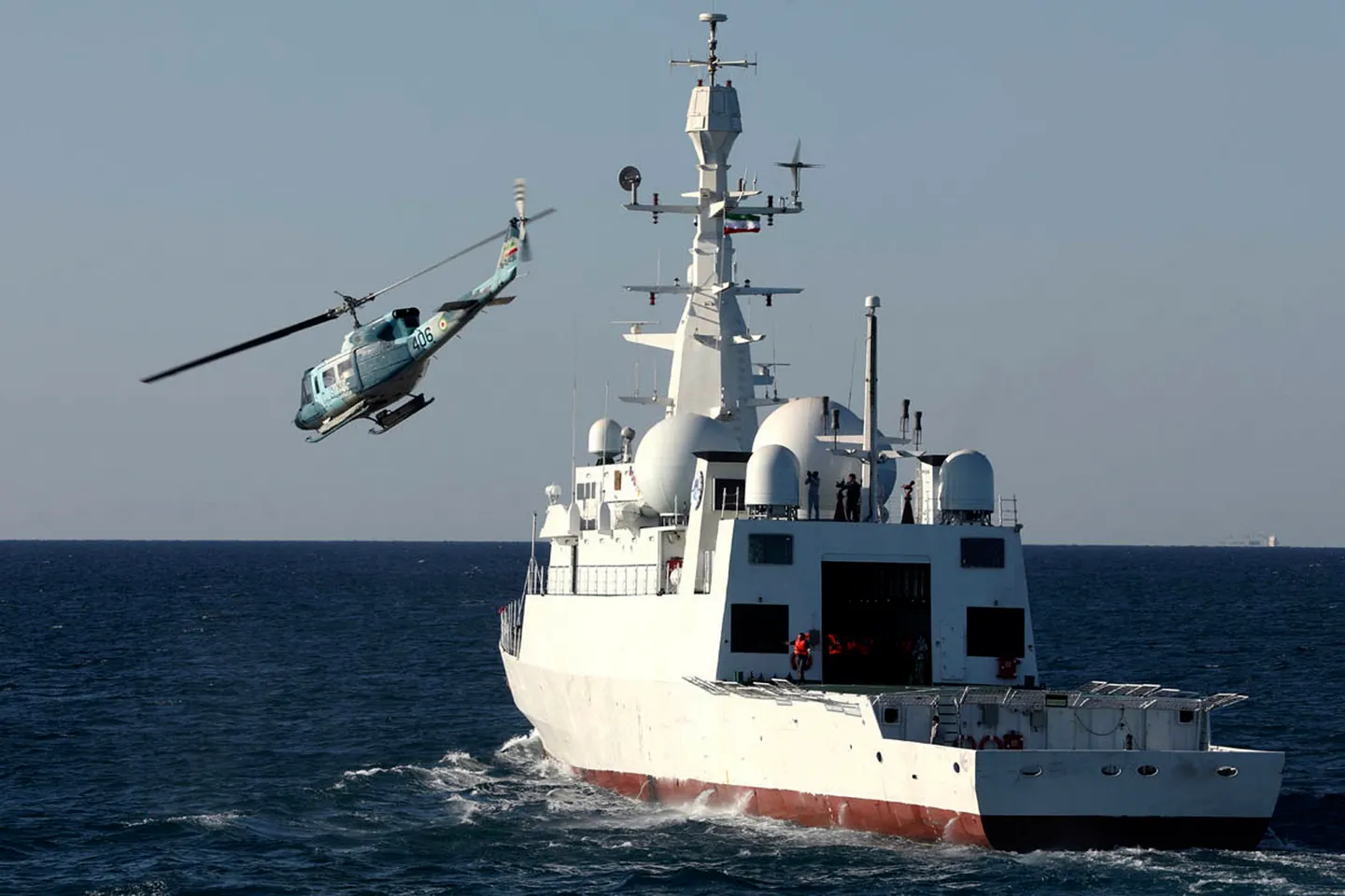 Iran's navy launches country's first military drill since 12-day war with Israel