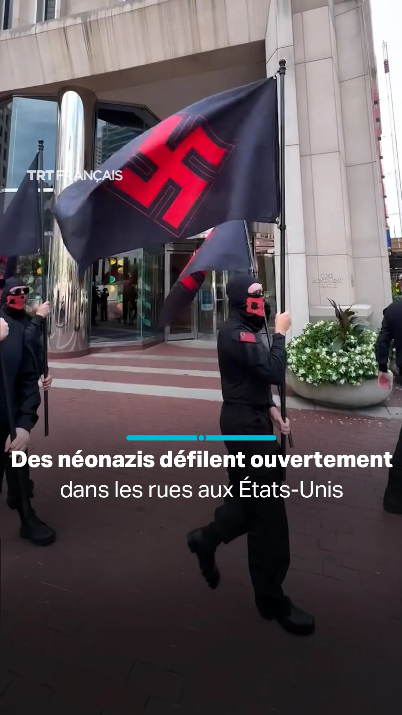 Des néonazis défilent ouvertement dans les rues aux États-Unis