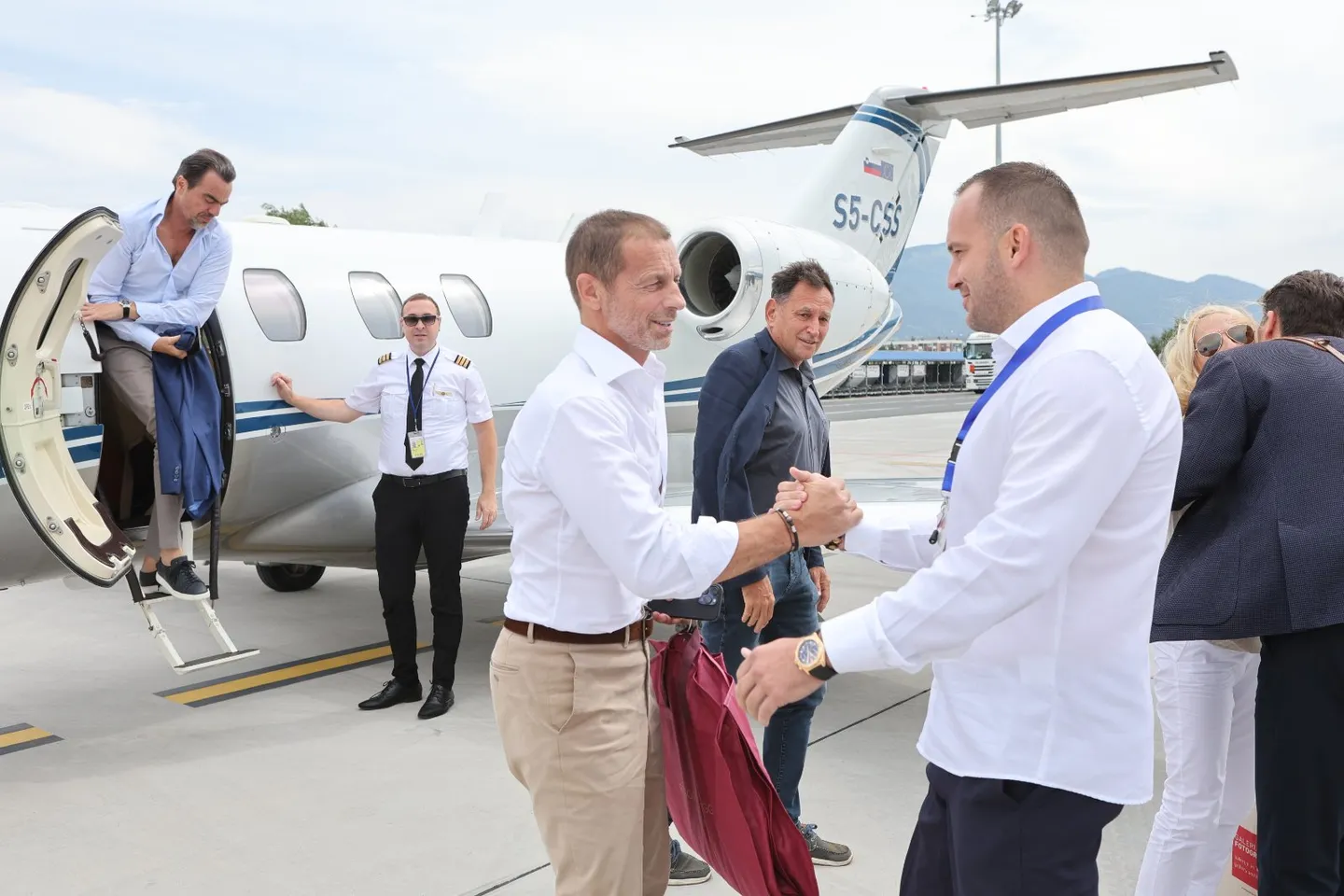 Šef UEFA-e Aleksander Čeferin doputovao u posjetu Sarajevu