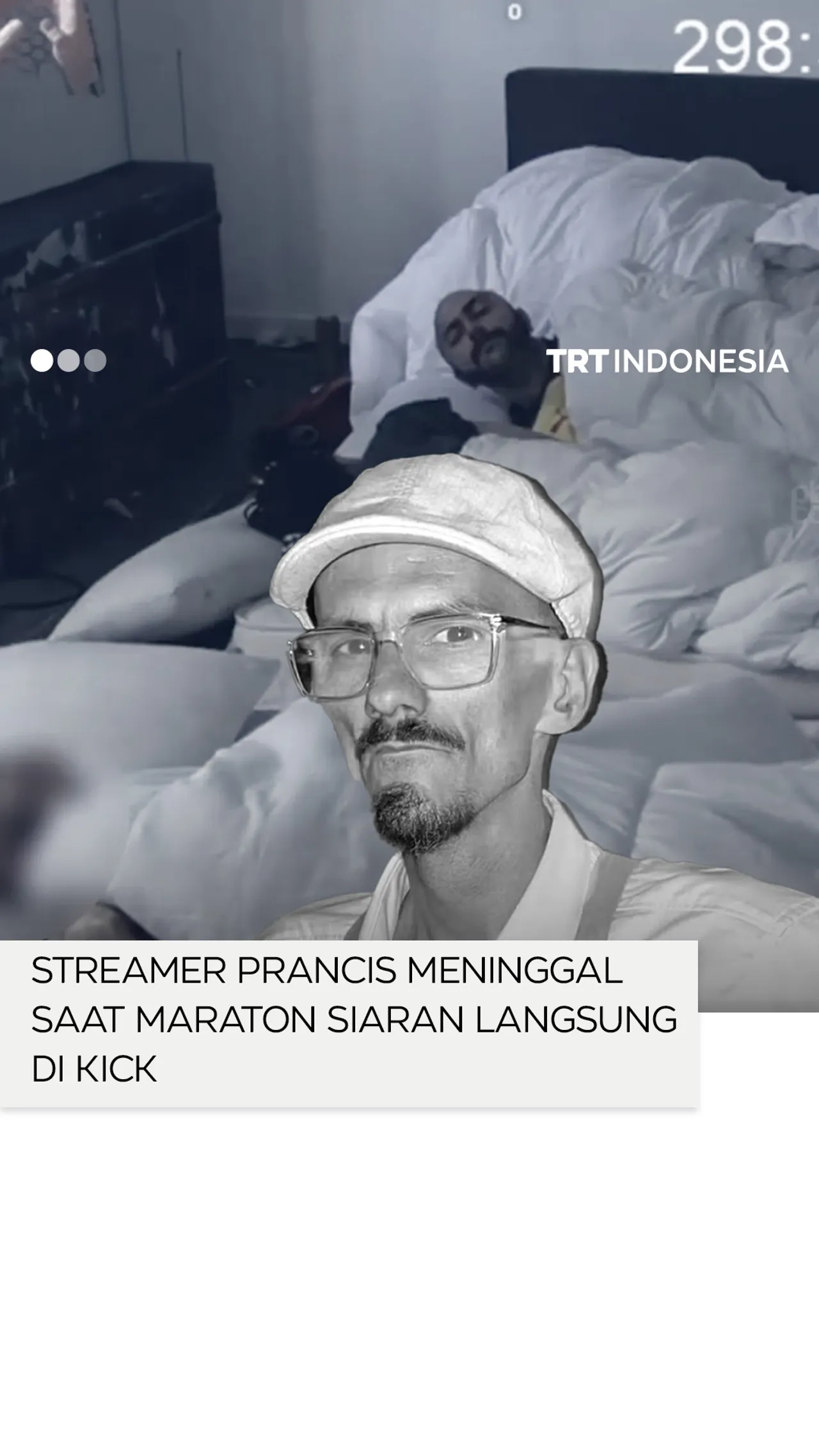 Streamer Prancis meninggal saat siaran langsung dalam maraton Kick 10 hari