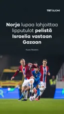 Norja lupaa lahjoittaa lipputulot pelistä Israelia vastaan Gazaan