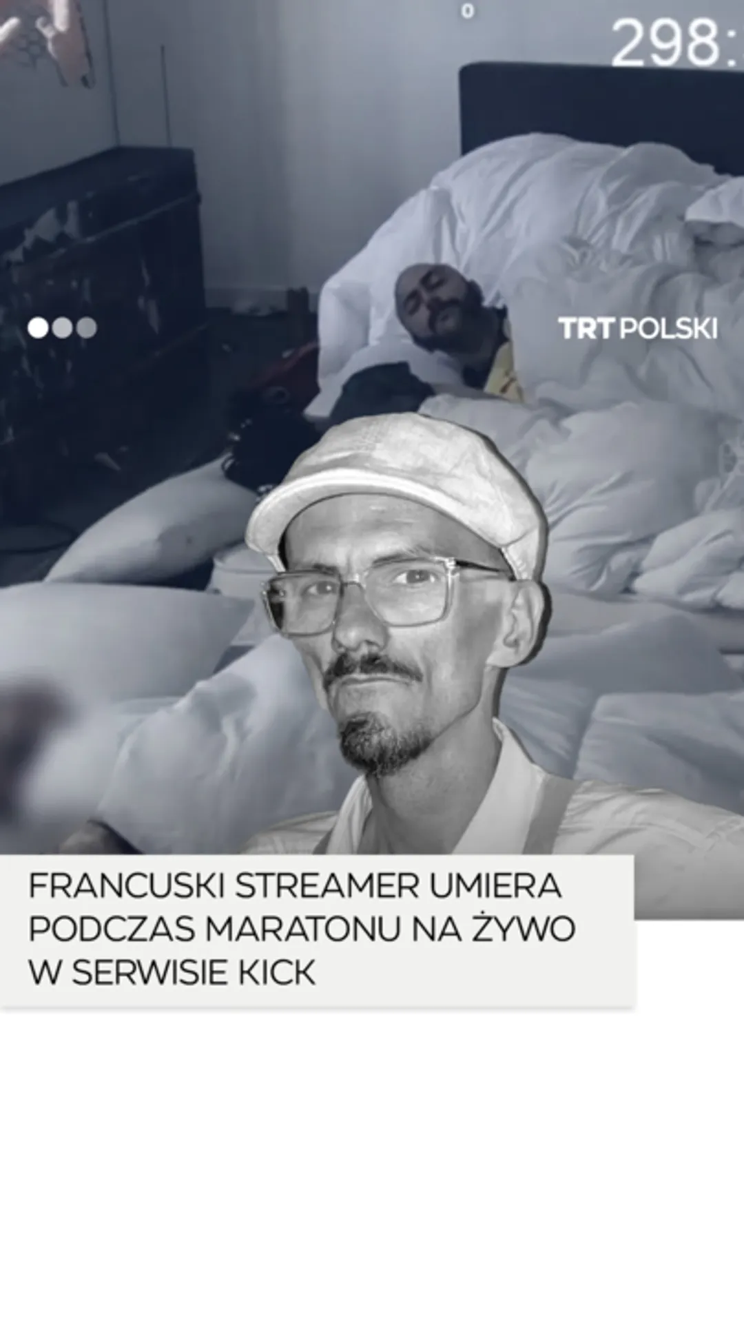 Francuski streamer umiera podczas 10-dniowej transmisji na żywo w serwisie Kick