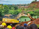 Deadly landslide buries buildings near Guinea's capital