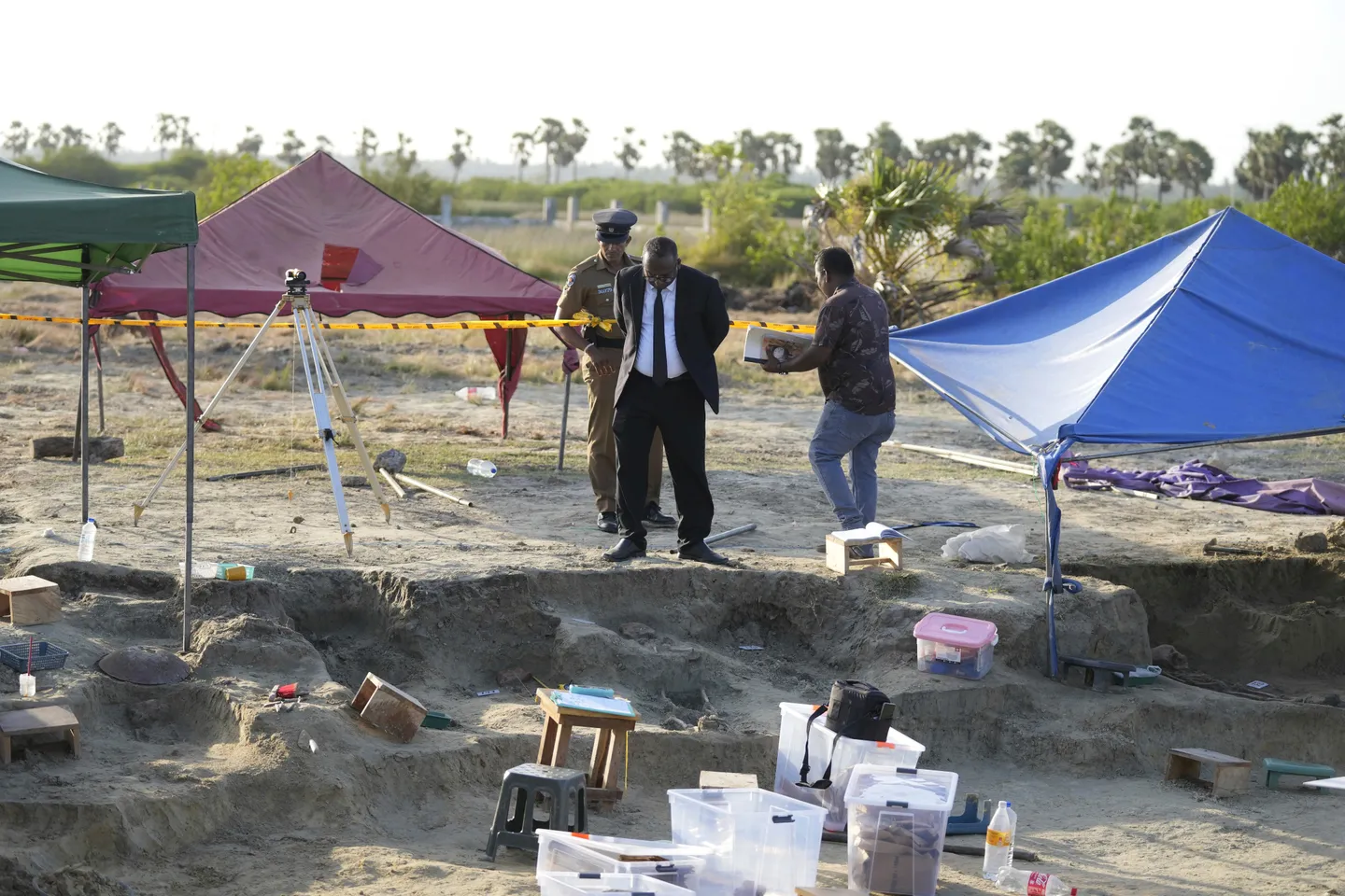 Baby bottle among haunting clues as 141 skeletons unearthed in Sri Lanka mass grave