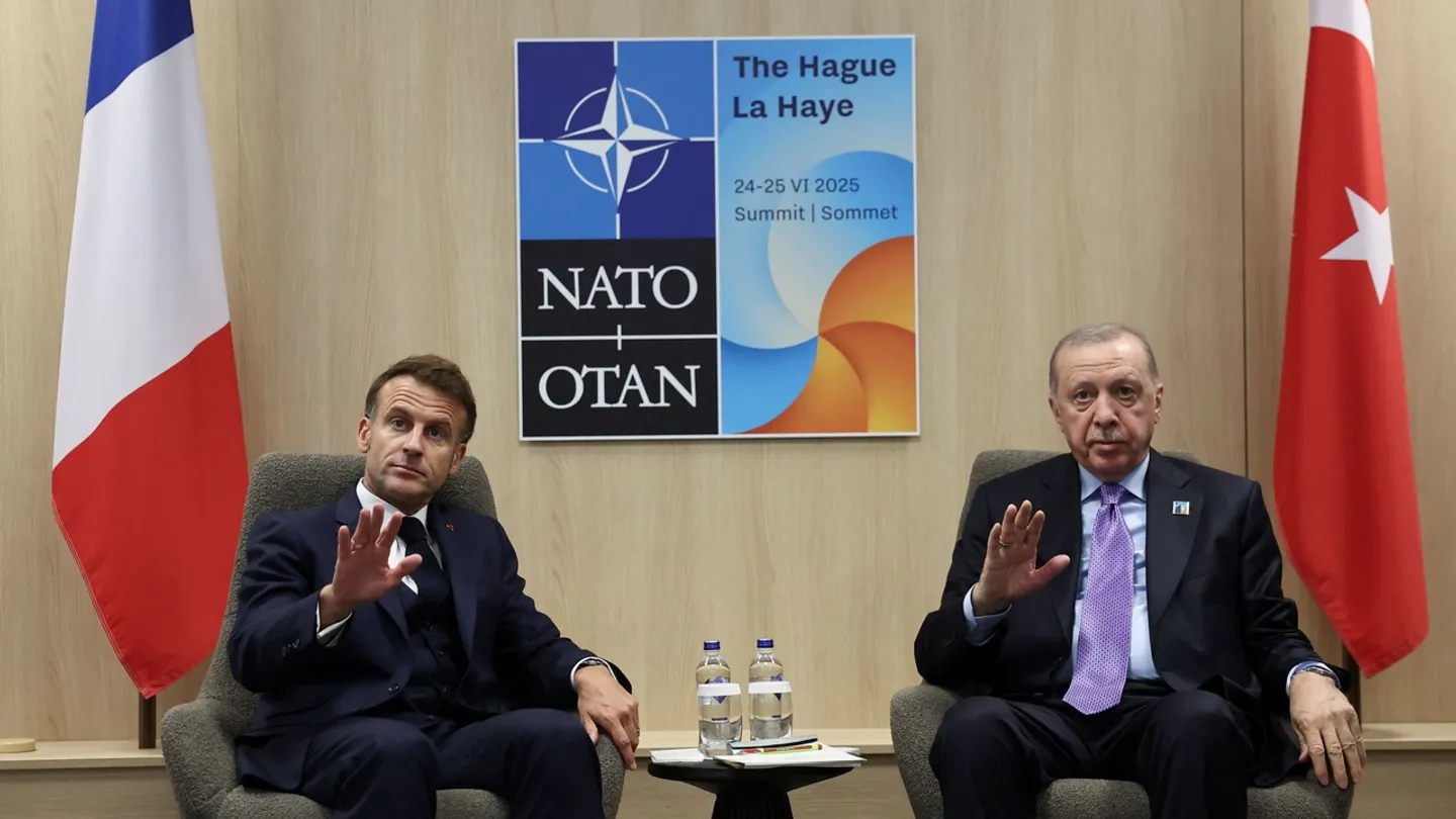 Erdogan discusses Gaza, Russia-Ukraine peace process with Macron