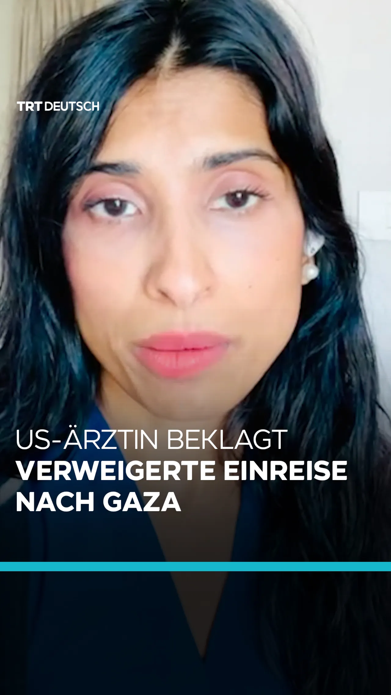 US-Ärztin beklagt verweigerte Einreise nach Gaza