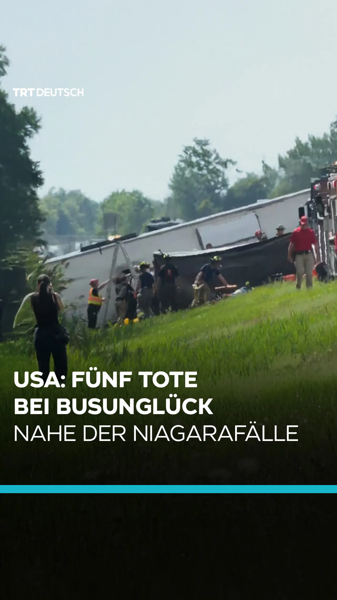 USA: Fünf Tote bei Busunglück nahe der Niagarafälle