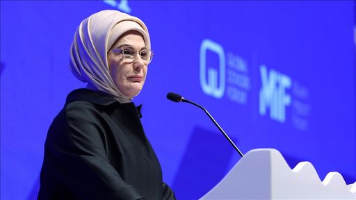 أمينة أردوغان تبعث برسالة إلى عقيلة الرئيس الأمريكي للتحرك من أجل إنقاذ أطفال غزة من مأساة إنسانية