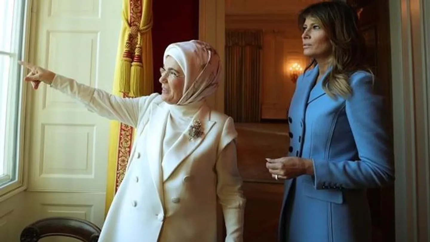 Gázai humanitárius válságról levelet írt Emine Erdoğan Melania Trumpnak