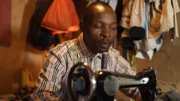Kenya's Charles Mwangi: Reinventing tailoring with touch, memory and a broomstick