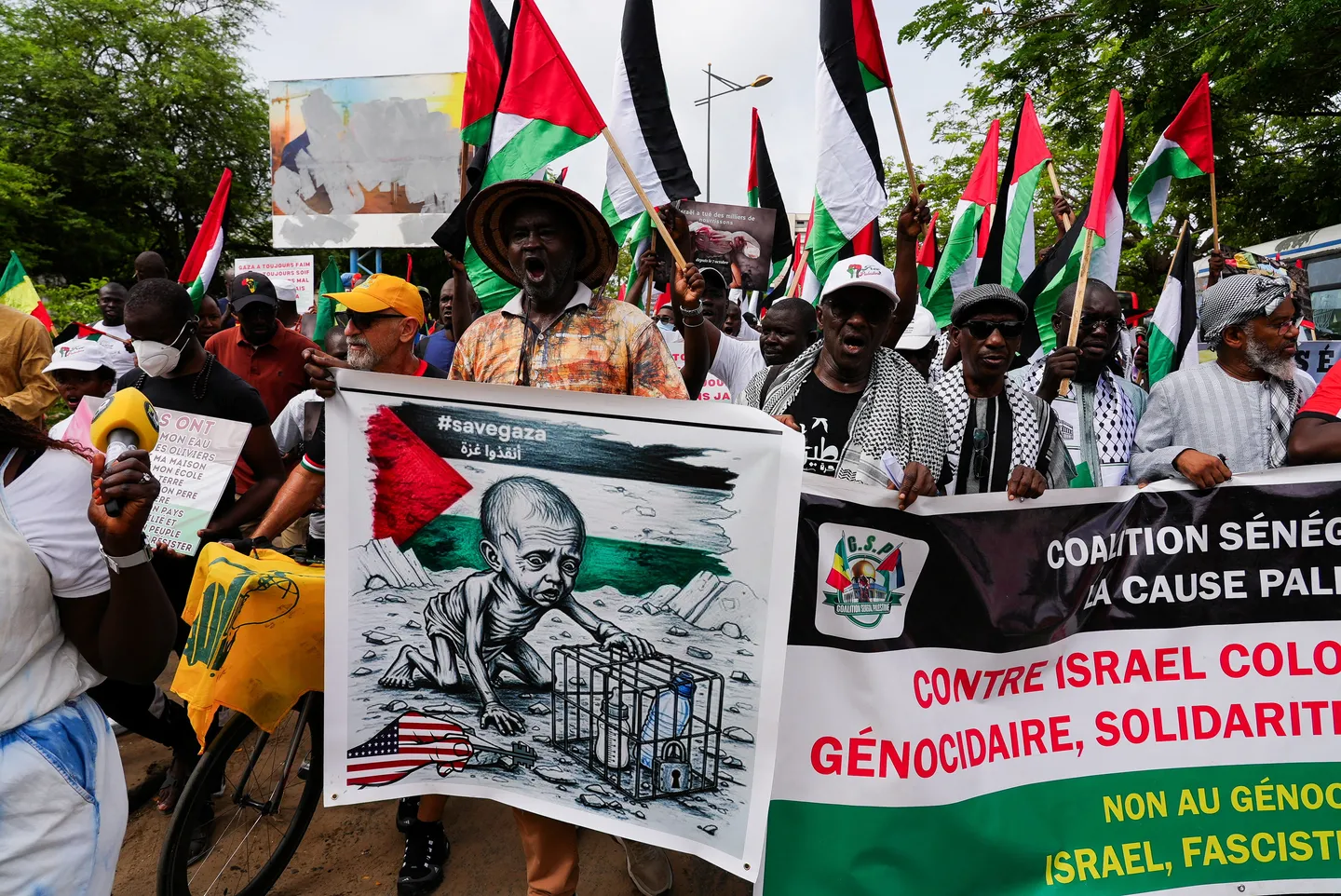 Pro-Palestine protesters in Kenya, Senegal slam Israel over war on Gaza