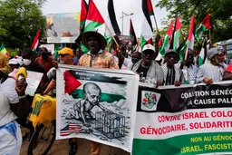 Pro-Palestine protesters in Kenya, Senegal slam Israel over war on Gaza