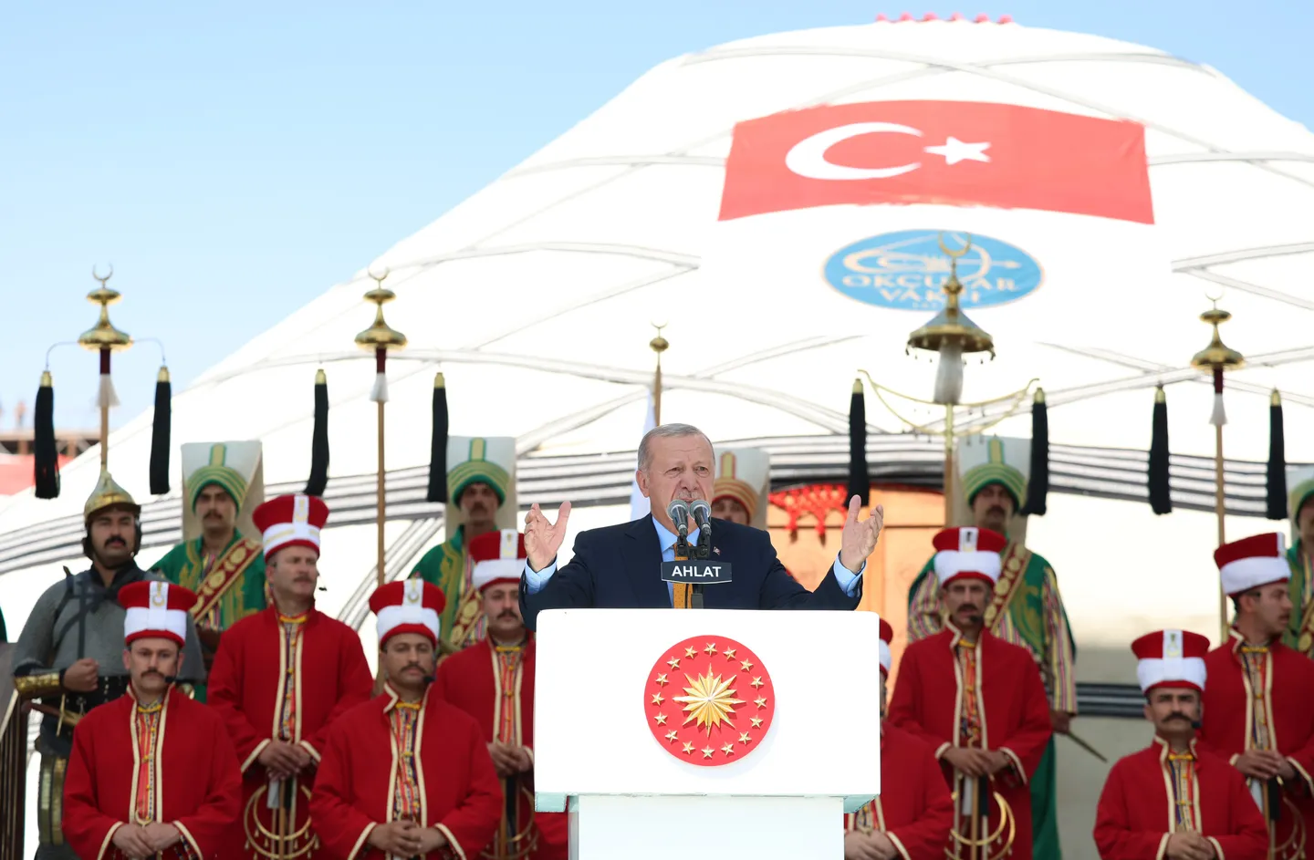 رئیس‌جمهور اردوغان سالگرد پیروزی نبرد ملازگرد را گرامی داشت