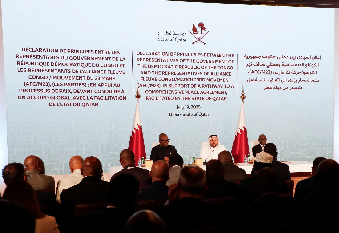 DRC, M23 return to Doha table for peace talks: Qatar