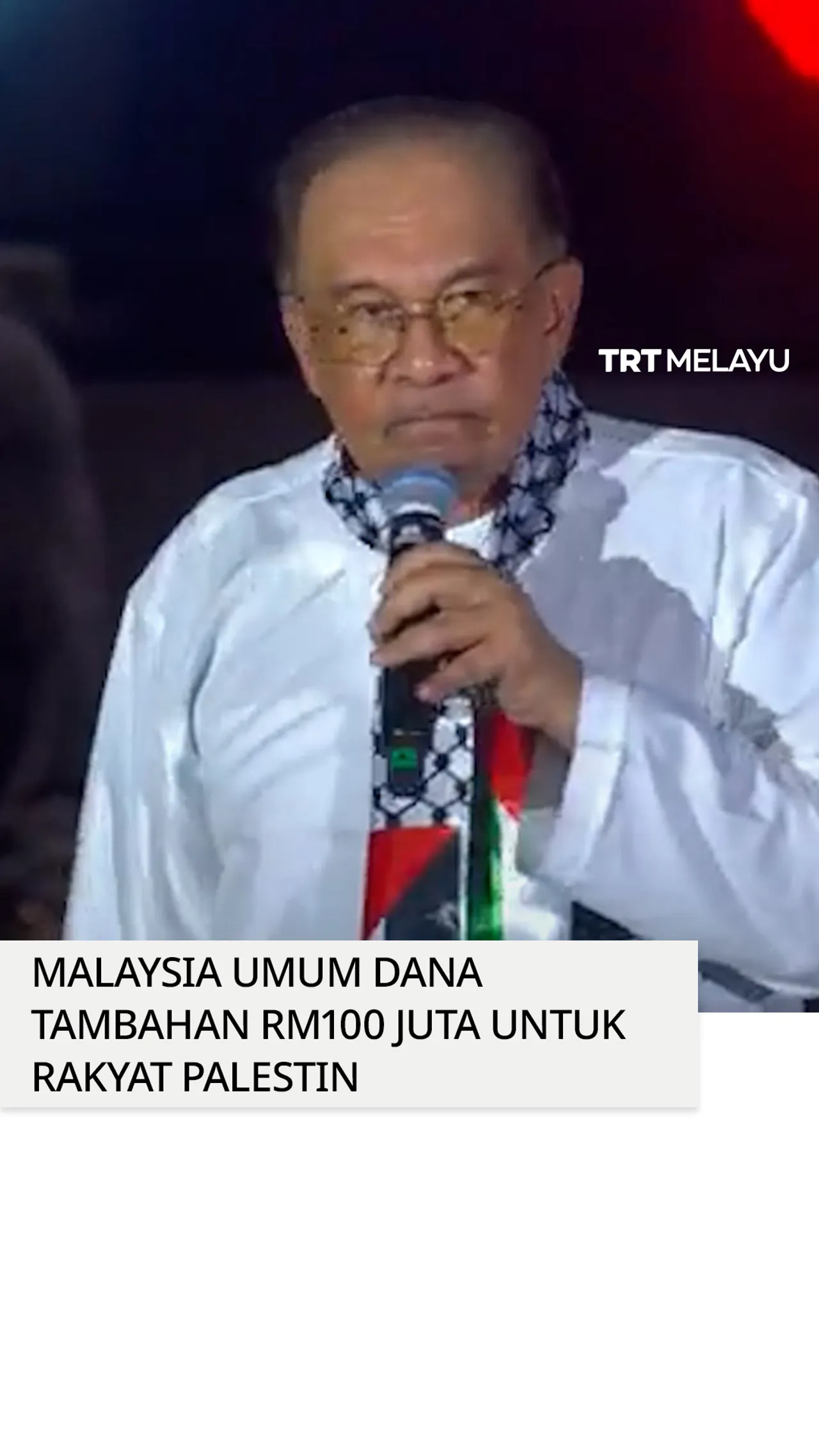 Malaysia lulus RM100 juta dana bantu rakyat Palestin