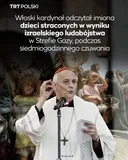 Włoski kardynał odczytał imiona dzieci straconych w wyniku izraelskiego ludobójstwa