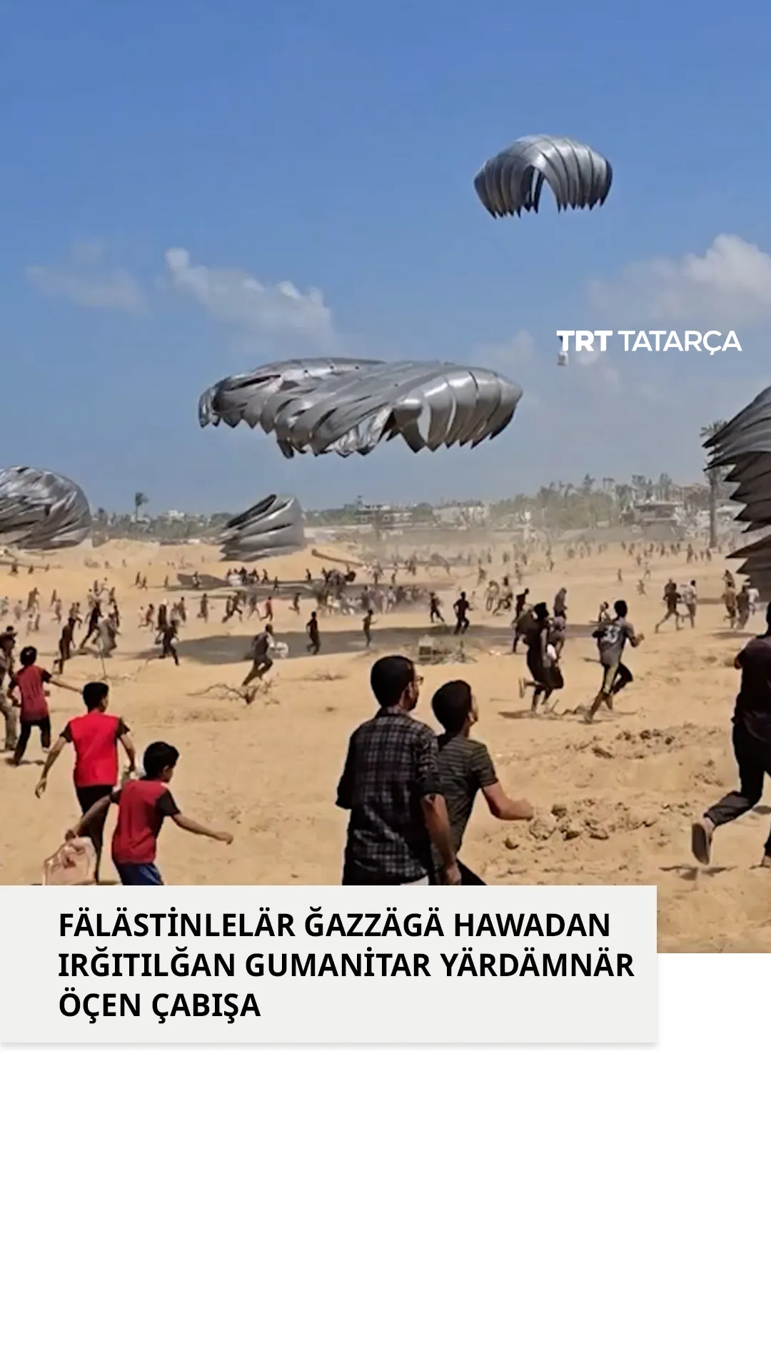 Fälästinlelär yärdämnär öçen çabışa