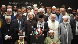 مؤتمر غزة في إسطنبول يدعو لفتح معابر القطاع فوراً وقطع العلاقات مع إسرائيل