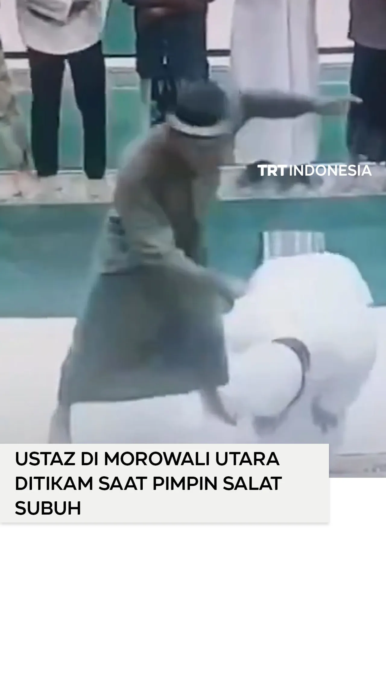 Ustaz di Morowali Utara ditikam saat pimpin salat subuh