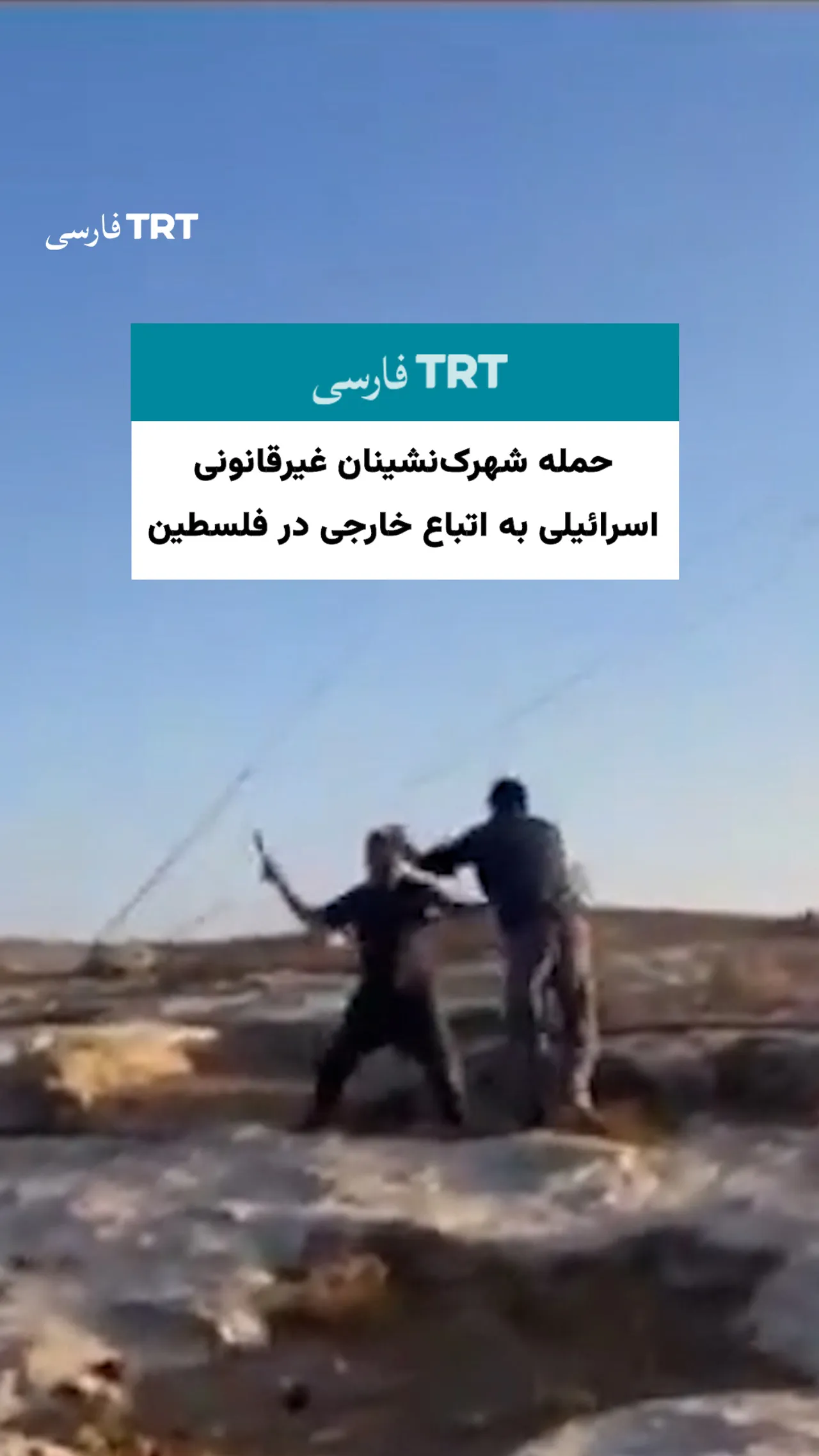 حمله شهرکنشینان غیرقانونی اسرائیلی به اتباع خارجی در فلسطین