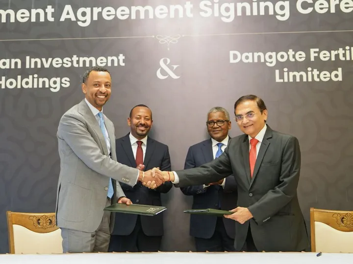 Nigerian billionaire Dangote signs deal with Ethiopia to build $2.5bn fertiliser plant