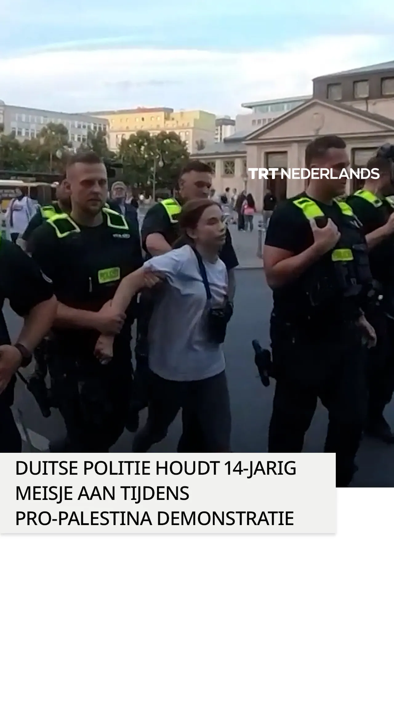 Duitse politie gebruikt geweld tegen anti-AfD-demonstranten
