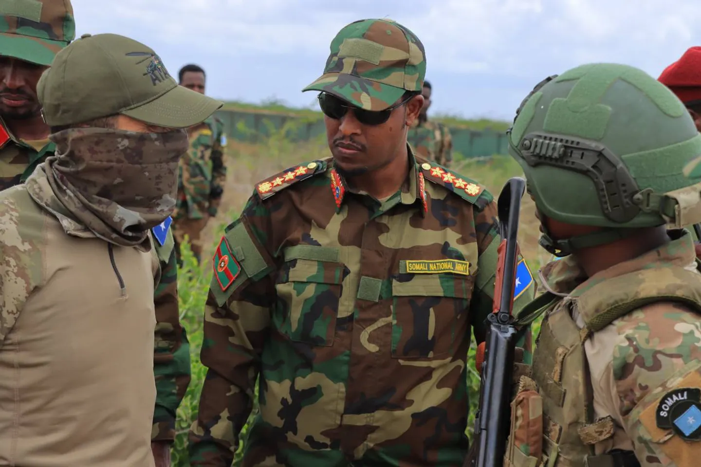 Saraakiil ka tirsan militariga Soomaaliya iyo Turkiga oo booqday fariisimaha Shabeellaha Hoose