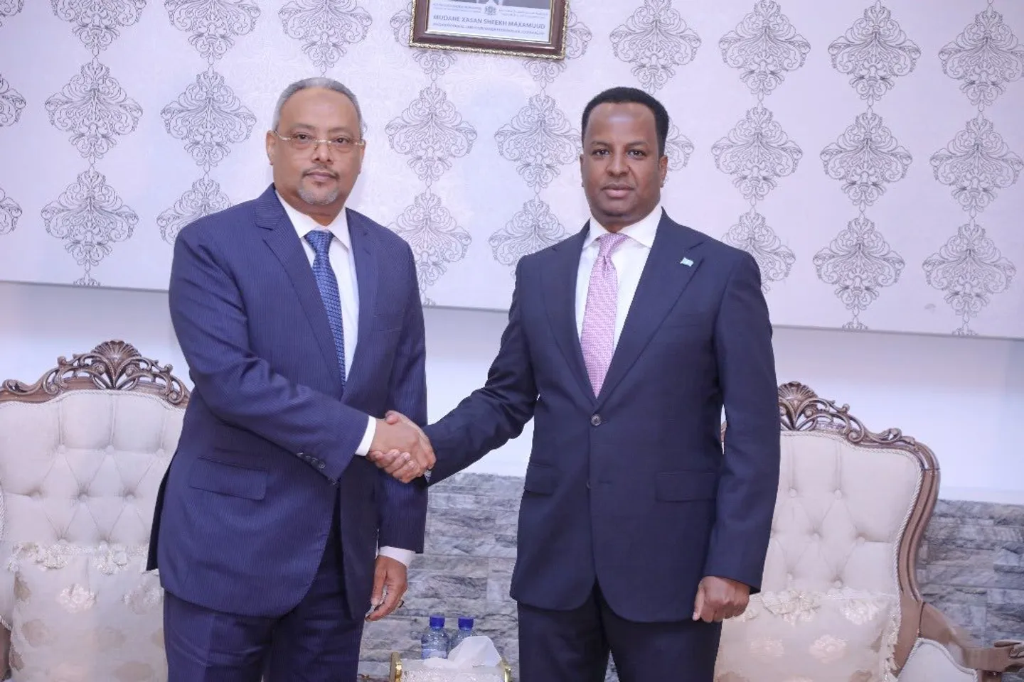 Wasiirka Arrimaha Dibedda Jabuuti oo Booqasho Muhiim ah ku yimid Muqdisho