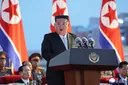 Kim und Putin bei Militärparade in Peking
