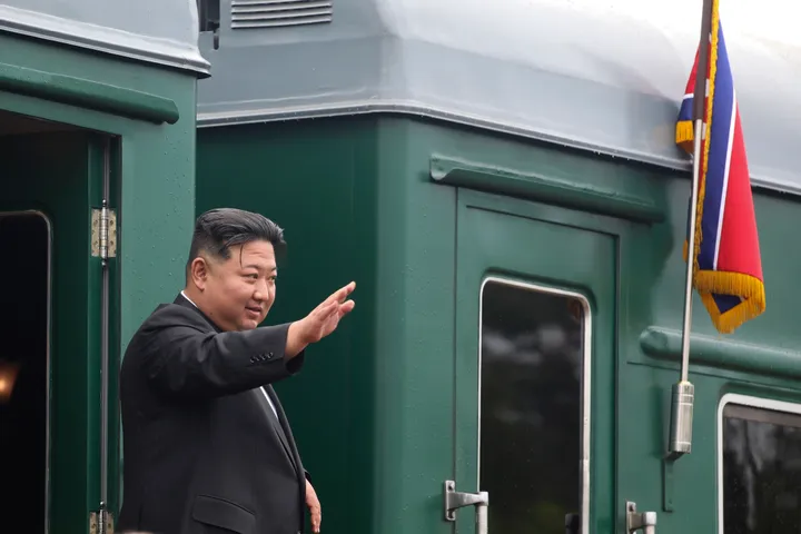 North Korea's Kim Jong-un travels to China for WWII anniversary parade