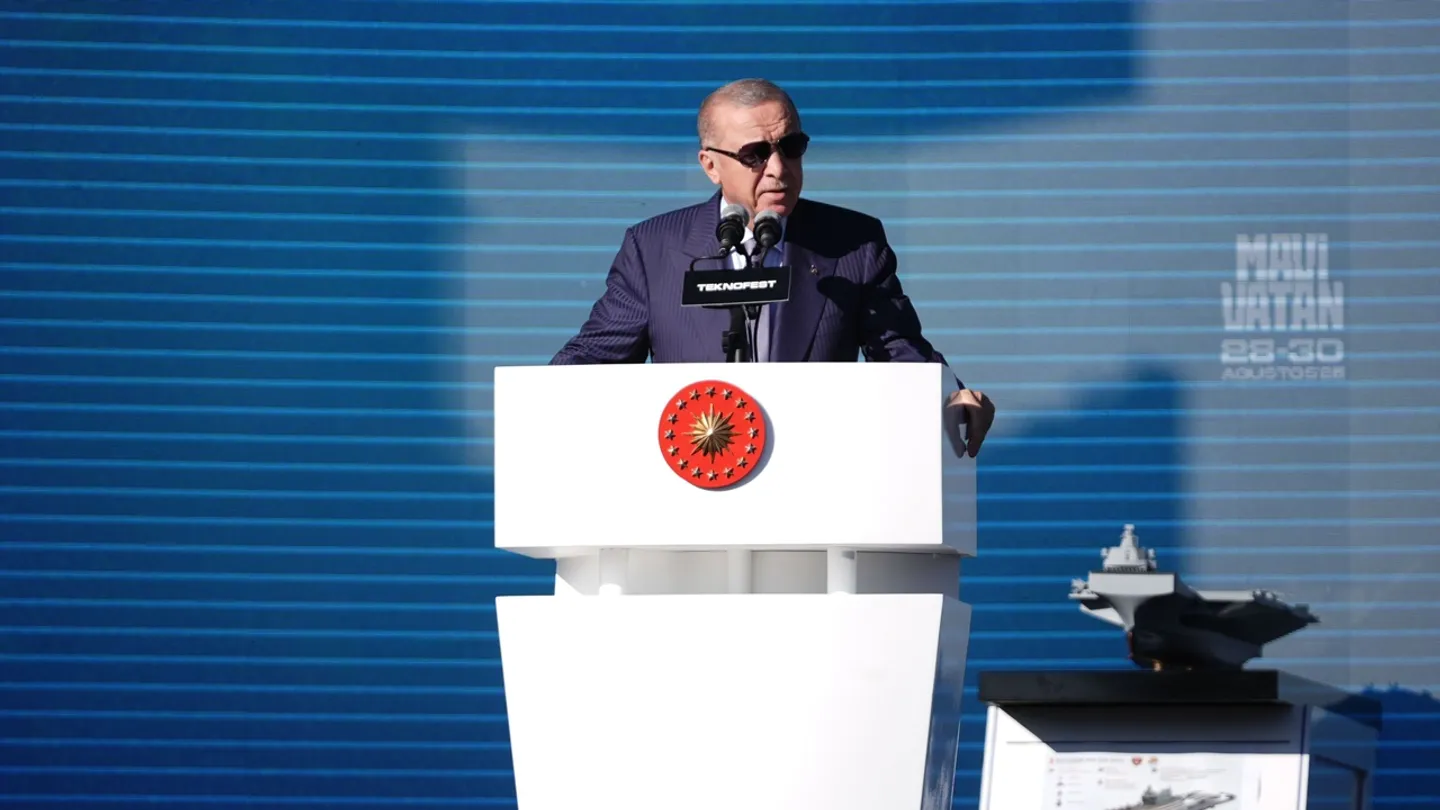 Turkish defence industry 'literally writing history': Erdogan
