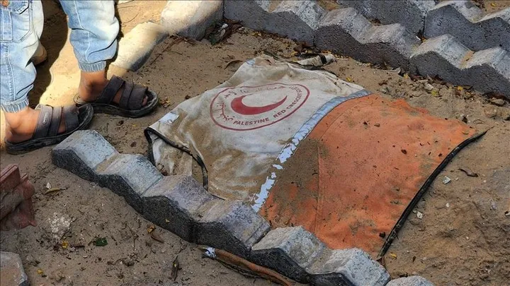 Ysraýylyň Gazadaky Palestinanyň Gyzyl ýarymaý jemgyýetini nyşana almagy netijesinde 1 işgär ýogaldy