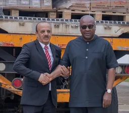 Ghana donates humanitarian aid to Palestine