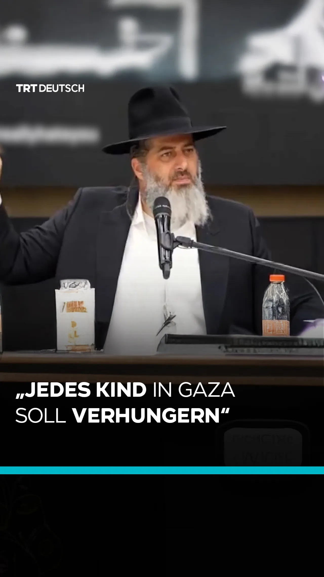 „Jedes Kind in Gaza
soll verhungern“