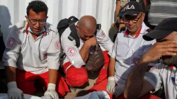 Ataque israelita visa Crescente Vermelho Palestiniano em Gaza, matando um funcionário