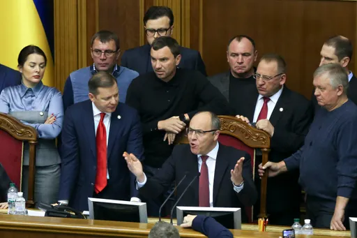 Suspect in murder of Ukraine's ex-parliament speaker denies Russian links