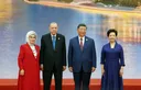 أردوغان يشارك بمأدبة عشاء أقامها نظيره الصيني على هامش قمة شنغهاي للتعاون