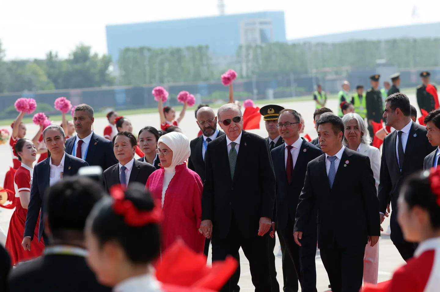 Le président Erdogan arrive en Chine pour le sommet de l'OCS