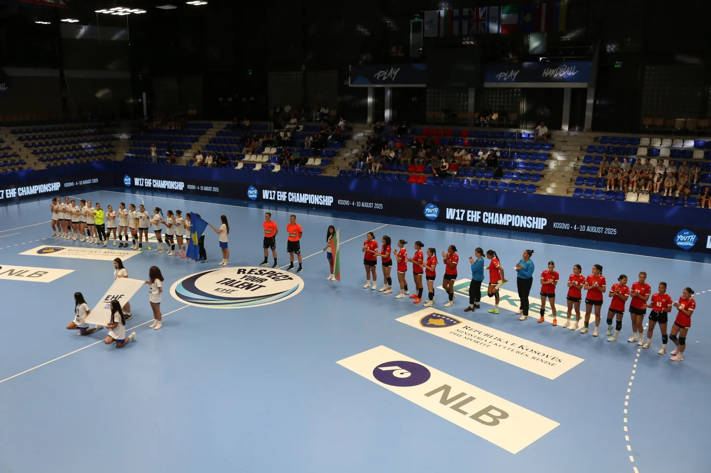 Prishtinë: nis Kampionati Evropian i Hendbollit për vajza deri në moshën 17-vjeçare