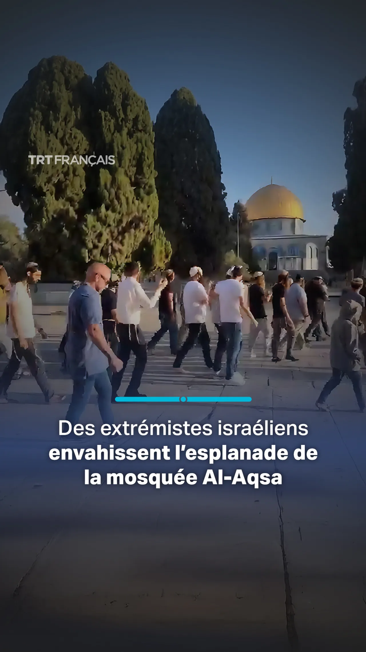 Des extrémistes israéliens envahissent l'esplanade de la mosquée Al-Aqsa