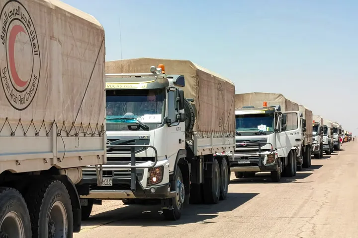 Syria reopens key aid corridor after latest clashes in Sweida
