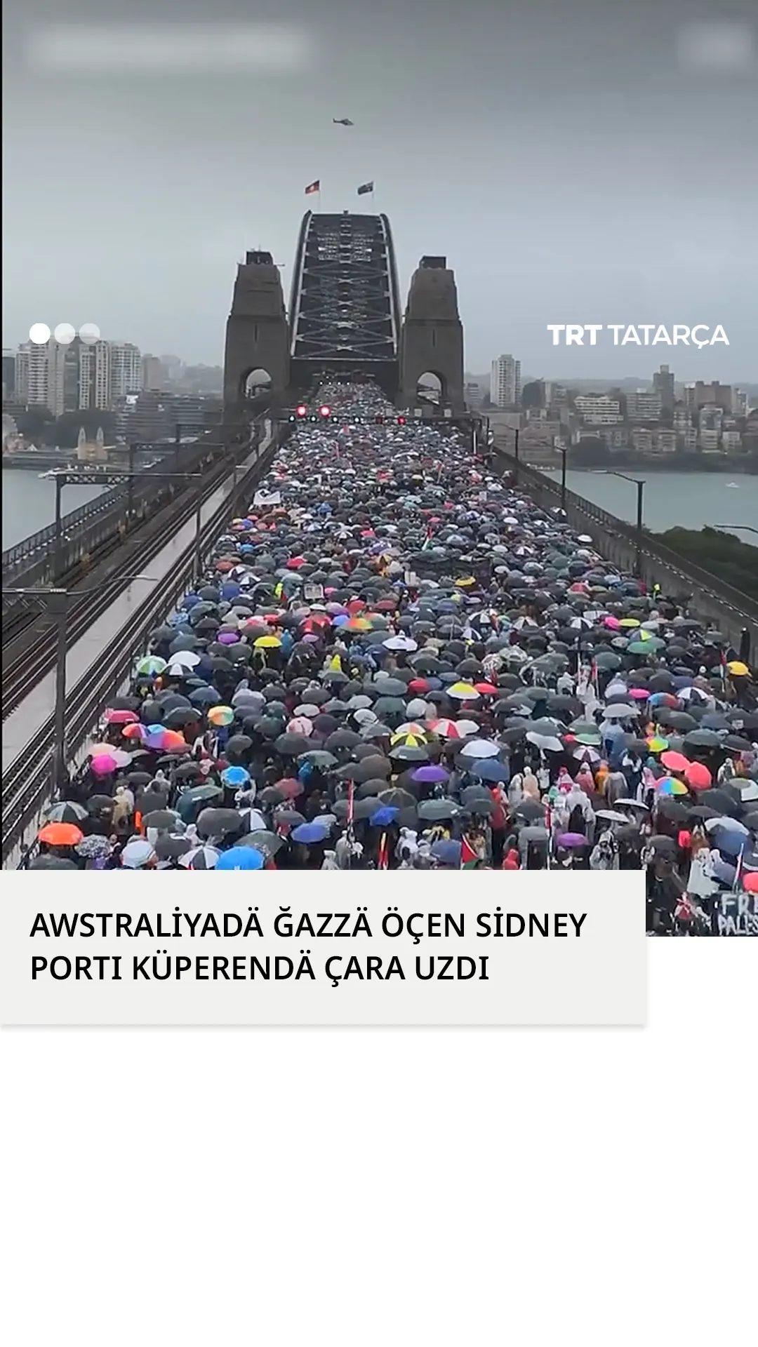 Sidney portı küperendä Ğazzä öçen çara uzdı