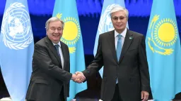 دبیرکل سازمان ملل در قزاقستان خواستار حمایت فوری جهانی از افغانستان شد