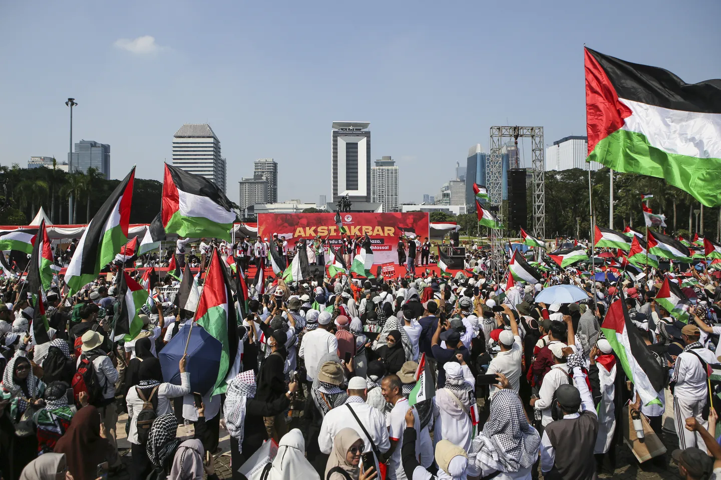 Indonesia gelar aksi menolak genosida di Gaza, tuntut solidaritas internasional