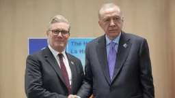 Эрдоган Стармерди Палестина мамлекетин таануу боюнча көз карашы үчүн куттуктады
