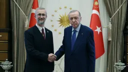 Kiev trabalha em visita do Presidente da Türkiye